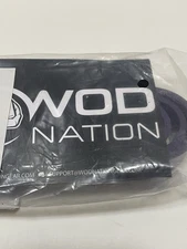WOD Nation Purple Resistance Band 40-80Lbs Pull Up And Muscle Up Progression