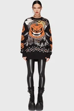 KILLSTAR Sweater Multi Halloween Forever