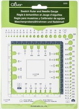 Clover Swatch Ruler  Needle Gauge