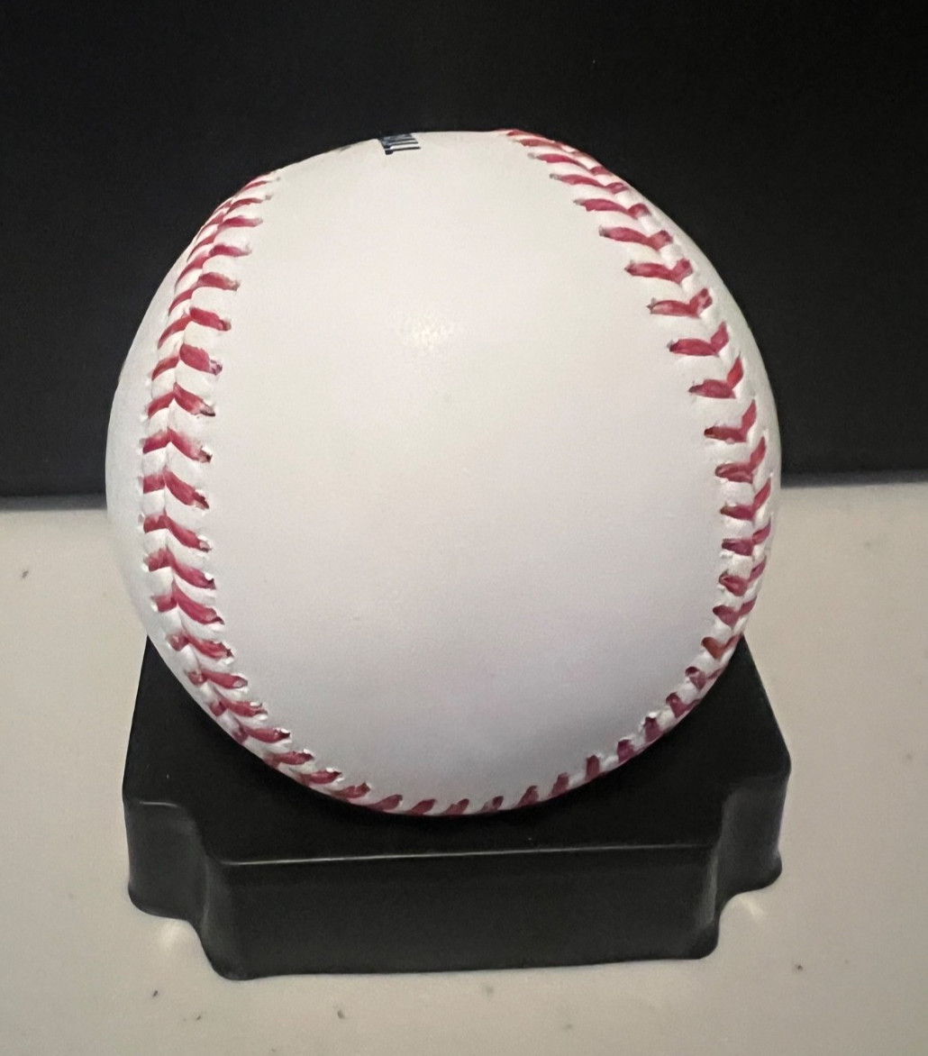 MIKE TROUT Autographed Official MLB Manfred Baseball PSA/DNA COA "AE30855" view 5