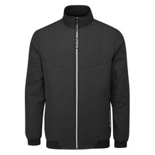 Stuburt Miller Padded Thermal Full Zip Golfjacke schwarz