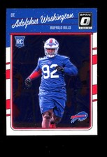 2016 Donruss Optic #102 Adolphus Washington Buffalo Bills RC Rookie Card QTY