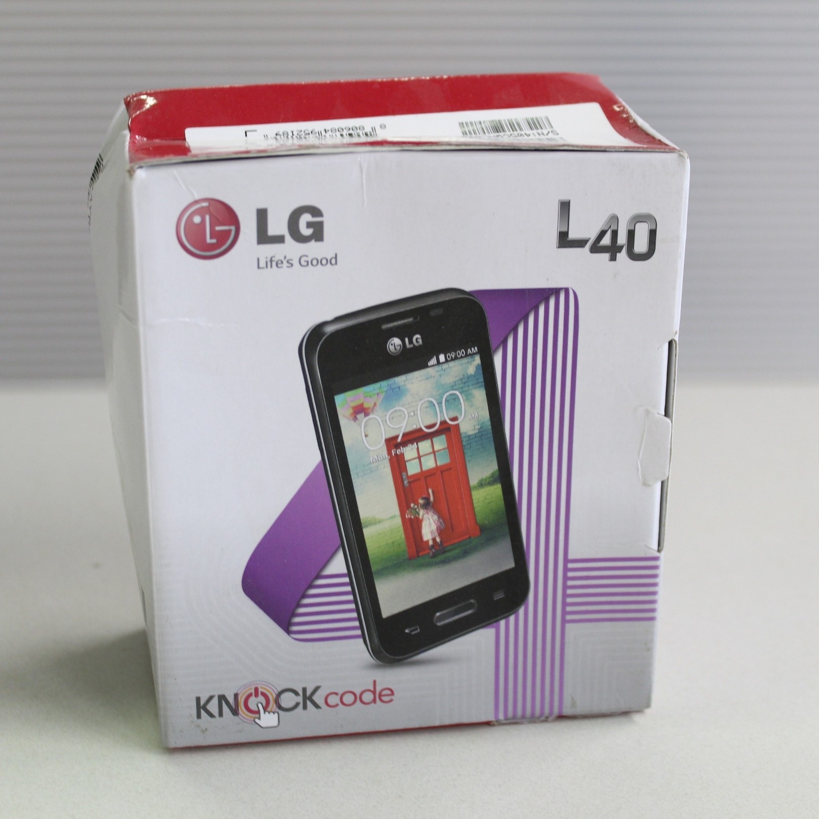 Rare Vintage LG L40 D460f Boost Mobile White Phone Internati