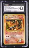 CGC 9.5 Mint + Blaine's Charizard Pokemon 1999 Holo Gym 2 Challenge Japanese