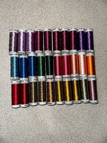 30 Lot Of GUTERMANN 100% Viscose Embroidery Thread