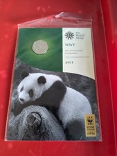 WWF 2011 Royal Mint Brilliant Uncirculated 50p Fifty Pence Pack SEALED New