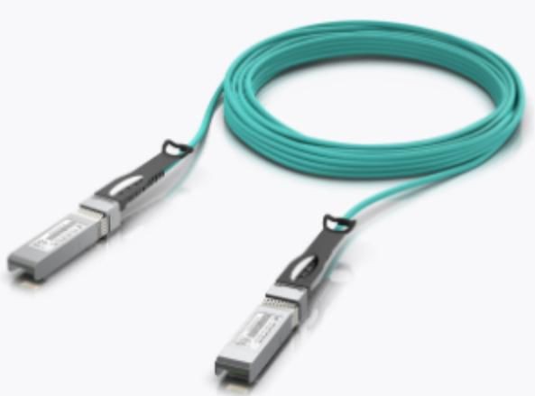 Ubiquiti Networks UACC-AOC-SFP28-5M Fibre optic cable Aqua colour