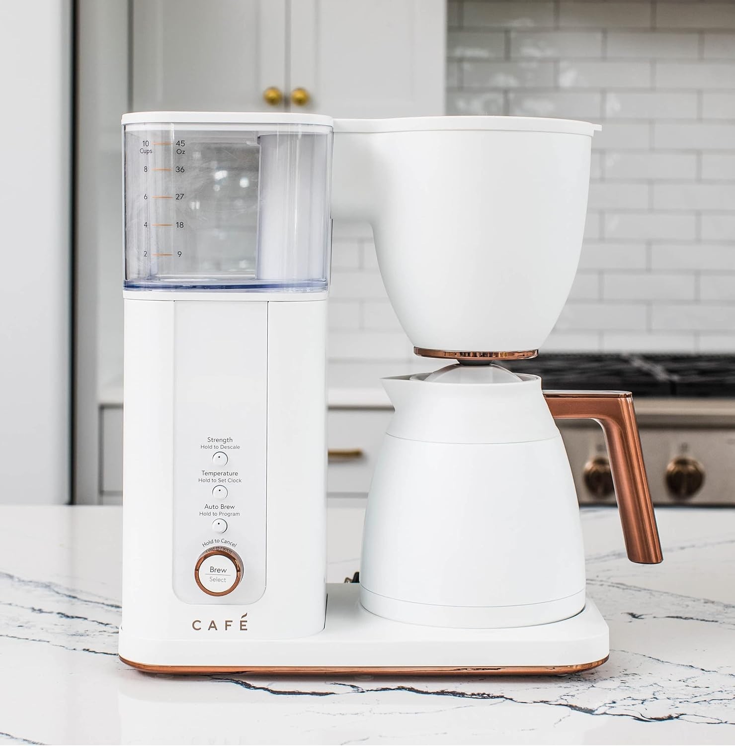 Café Specialty Drip Coffee Maker - Matte White (C7CDAAS4PW3)