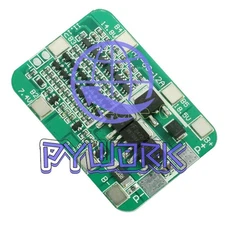 6S 15A BMS Protection PCB Board For 6 Packs Li-ion Lithium 18650 Battery Cells M