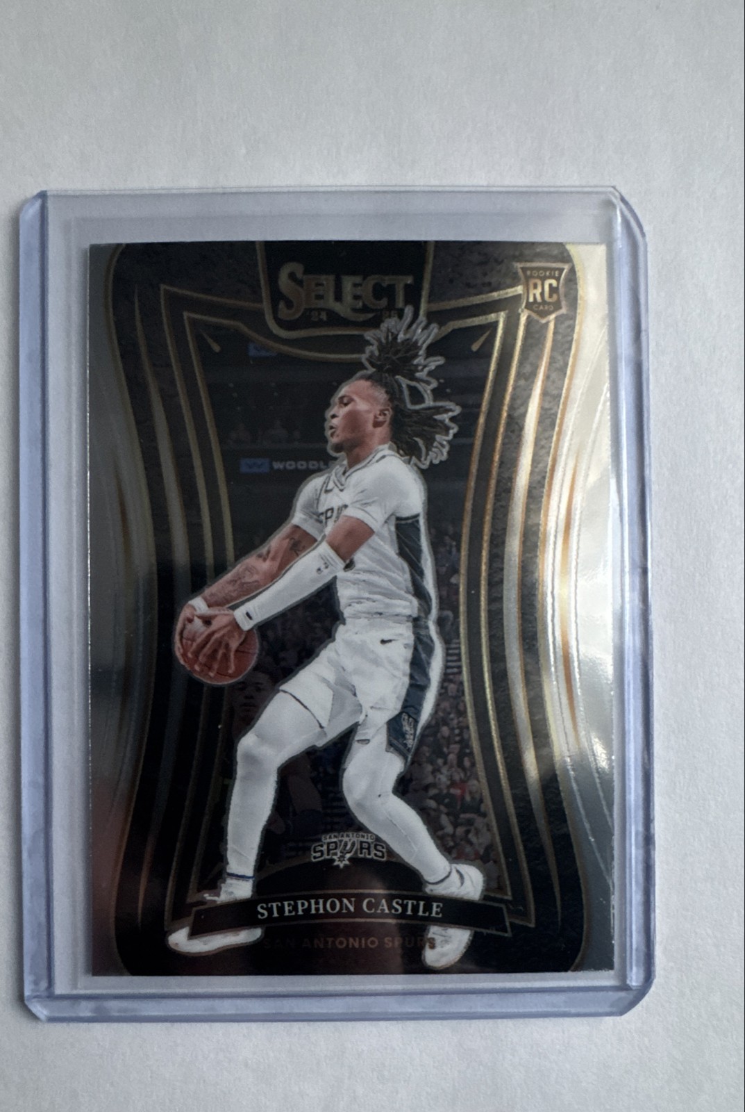 2024-25 Panini Select - Mezzanine Stephon Castle #388 Silver Prizm (RC)