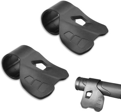 2Pcs Universal Motorcycle Throttle Palm Rest Assist Grips Tiger Cramp Buster New