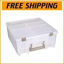 Premium 6990SO Double Deep Compartment Box for Creative Project Organization