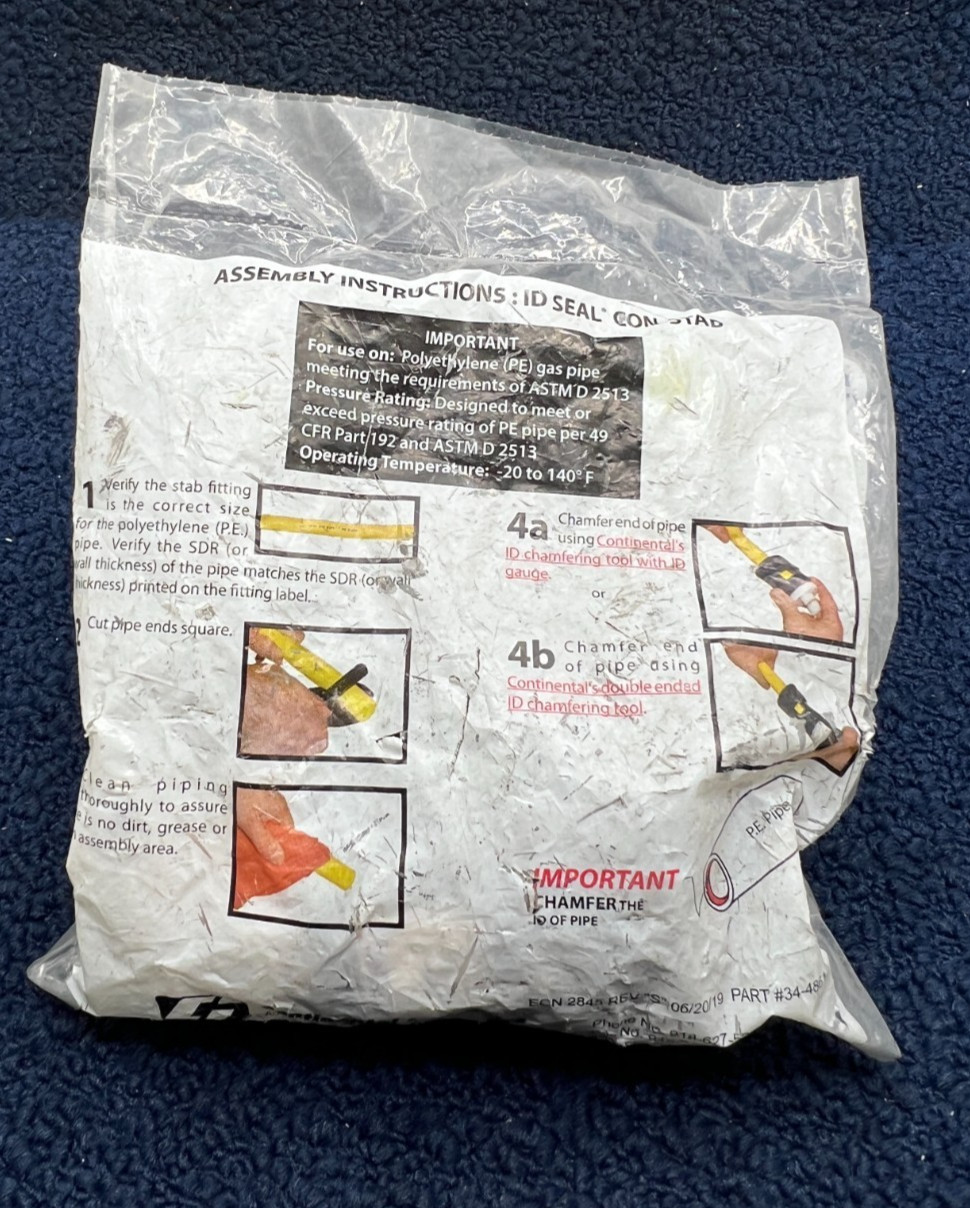 Continental Industries 34-4861-21: ID Seal Con-Stab Chamfer Tool