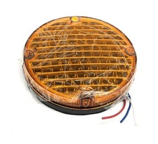 Sound Off 7 Inch Round Amber 100 Led Warning Light E756ieb0a-fa Nos Sound Off 7 Inch Round Amber 100 Led Warning Light E756ieb0a-fa Nos