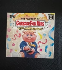 Empty 2025 Garbage Pail Kids 40th Topps Empty Box No Packs No Cards