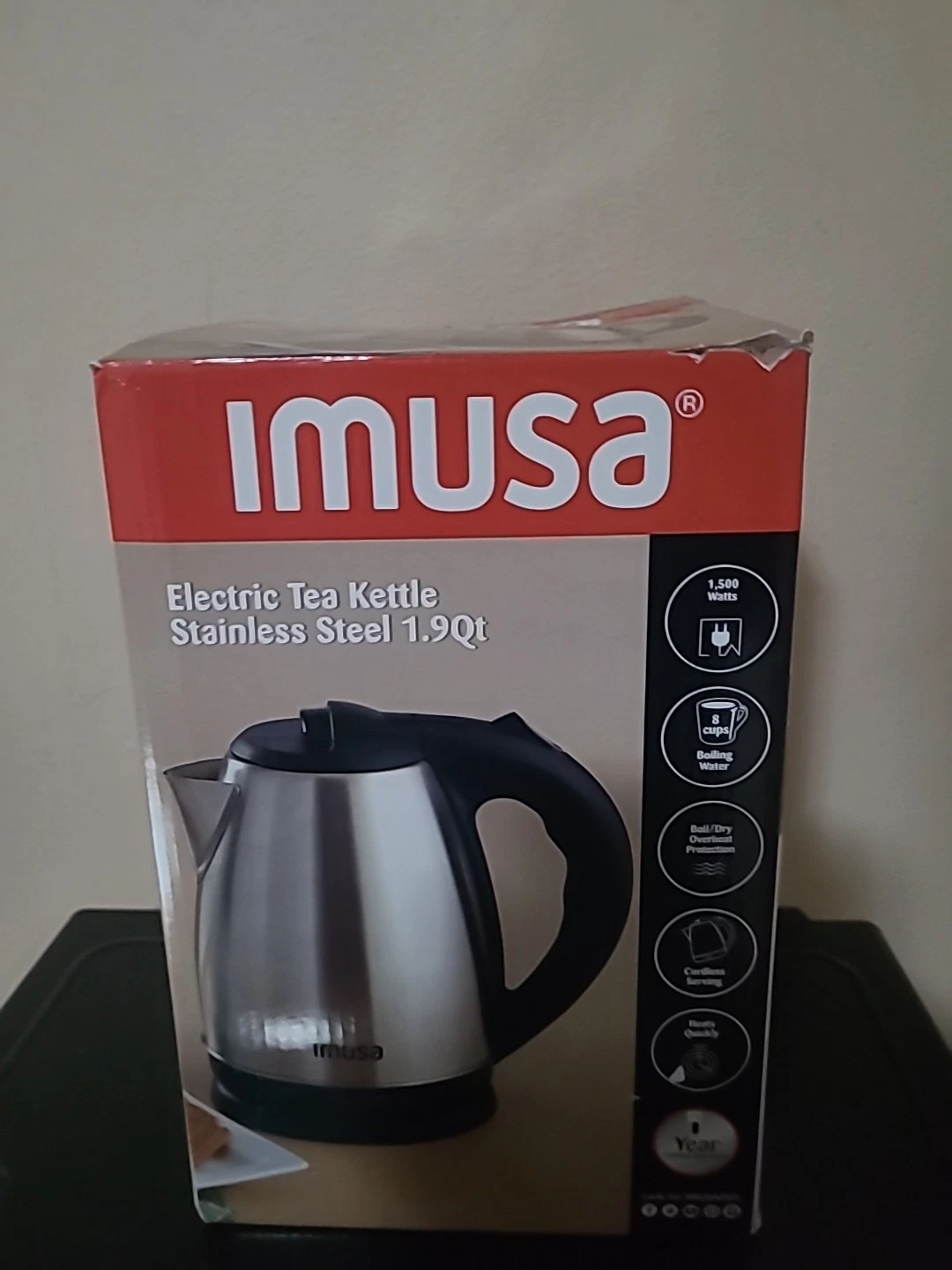 IMUSA 1.8 Lt Stainless Steel Tea Kettle