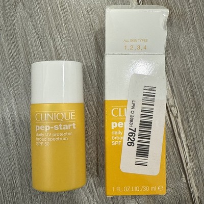 Clinique Pep-Start Daily UV Protector Broad Spectrum SPF 50 Sunscreen - 1oz/30ml