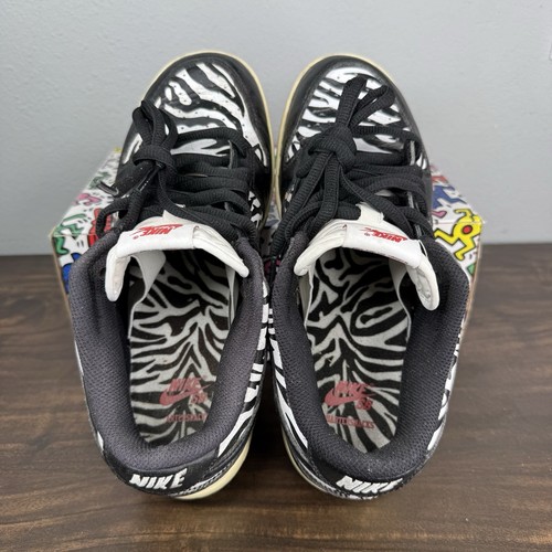 Nike Quartersnacks x Dunk SB Low Little Debbie’s Zebra Cakes Size 8 DM3510-001 - Picture 6 of 11