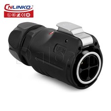 4 Pin Male Quick Connect Waterproof In-Line Power Connector
