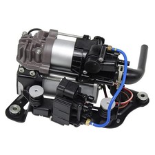 Air Suspension Compressor Pump With Valve Block Compatible with BMW 7 Series ...