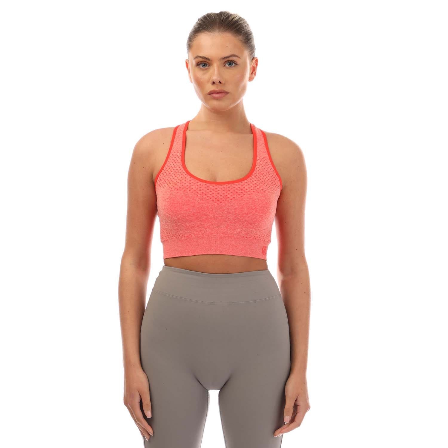 Damen Dare 2b Не парься Impact Sport BH в оранжевом цвете