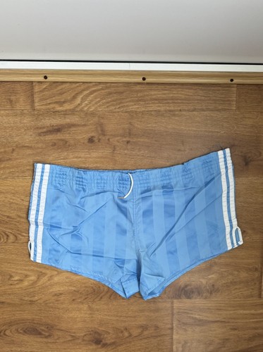 adidas vintage SPRINTER shorts made in west germany blue size XL 1980 80s