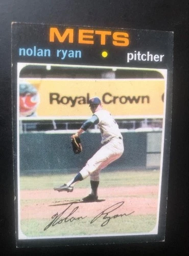 Nolan Ryan 1971 Topps Baseball Card #513 New York Mets