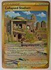 Collapsed Stadium Holo Swsh11: Lost Origin #215/196 Secret Rare