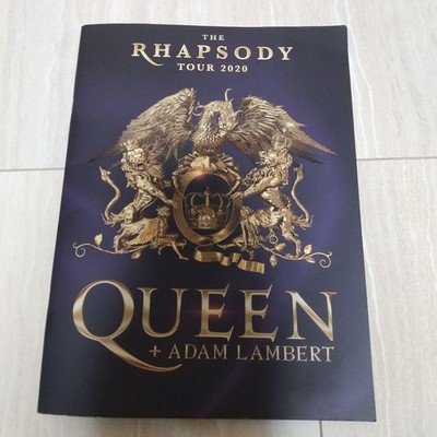 QUEEN + Adam Lambert 2020 Japan Tour Program Book The Rhapsody Tour Official
