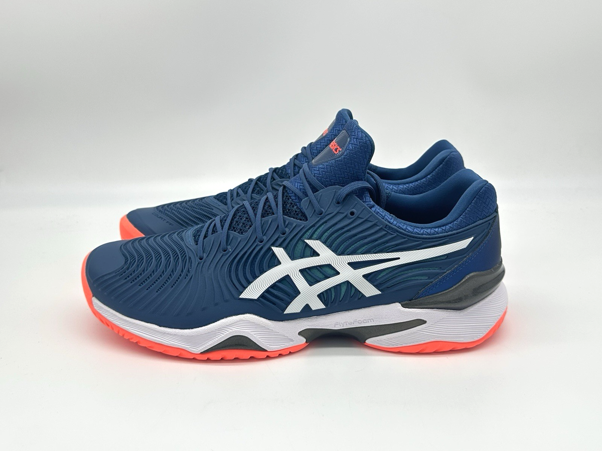 Asics Court FF 2 Men's Size 13 Mako Blue White Tennis Shoes