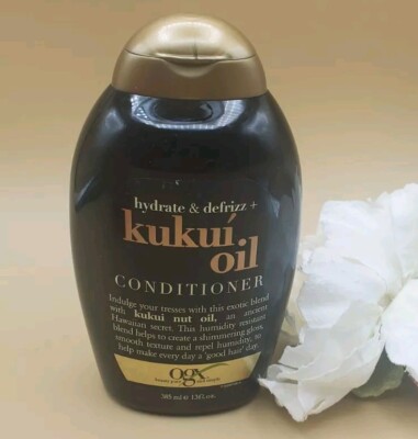 Ogx Hydrate & Defrizz +Kukui Oil Conditioner 13 fl New 