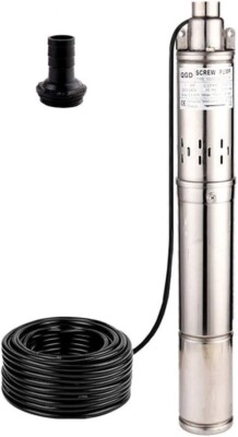 Tiefbrunnenpumpe 220V/50Hz Tauchpumpe Edelstahl oder Hauswasserwerk und Garten