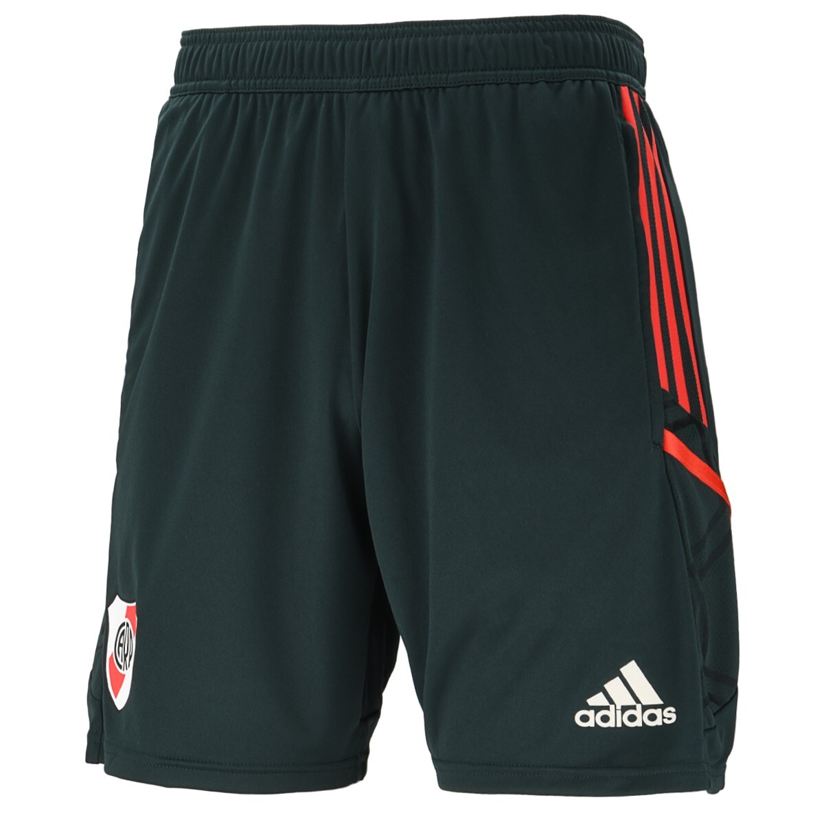 Short de Entrenamiento River Plate Adidas Bolsillos con Cierres Temp 23  Size S