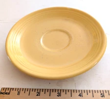 Yellow Fiesta Saucer
