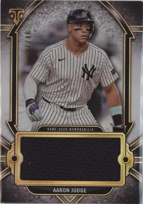 2024 Topps Triple Threads - Aaron Judge #SJR-AJ - 1 of 1