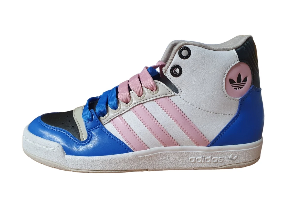 Womens ADIDAS MIDIRU COURT MID W White Trainers U41574 UK 3.5 EU