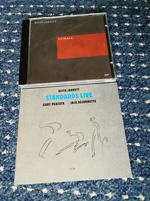 Keith Jarrett LA SCALA + STANDARDS LIVE  2 ECM CD