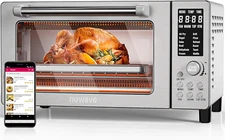 Bravo Air Fryer Toaster Smart Oven, 12-In-1 Countertop Convection, 1800 Watts, 2