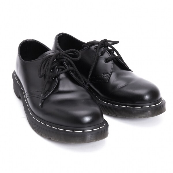 靴 DR.MARTENS Doc Martens Air Wair Shoes With Bouncing Soles Zipper Black