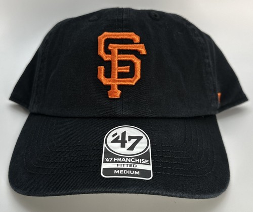 San Francisco Giants ‘47 Franchise Logo MLB Black Size Men’s Medium - Picture 2 of 9