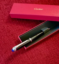 Cartier Palladium-Finish Rollerball Pen - New in Box | Luxury Advertising Gift