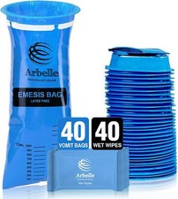 Bolsas Desechables Para Vomito Bolsas De Emesis 40 Bolsas Para Vomito  40