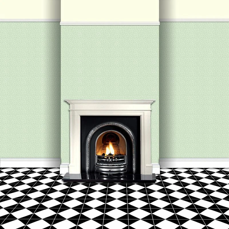 Miniatura per Casa Delle Bambole Verde Salvia Stilizzato Foglie Carta da Parati - Immagine 4 di 4