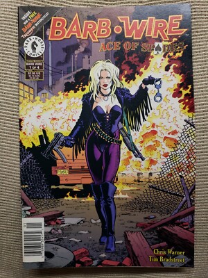1996 Dark Horse ''Barb Wire'' Ace Of Spades #1 (of 4) VG/VF Comic Book