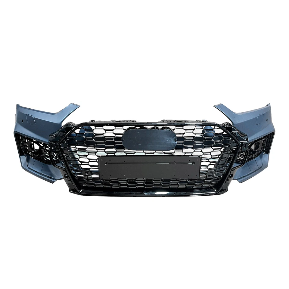 Kit de parachoques delantero estilo RS5 con rejilla para modelos Audi A5/S5 B9 2018 2019 Foto 3 de 4