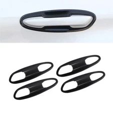 For Lexus ES250 300h 350 2019-2025 Carbon Fiber ABS Car Door Bowl Cup Cover Trim