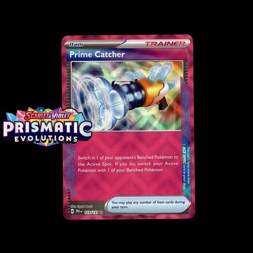 Pokemon Prismatic Evolutions: Choose Your Card! Reverse Holo/Holo EX Full Art NM - Picture 140 of 173