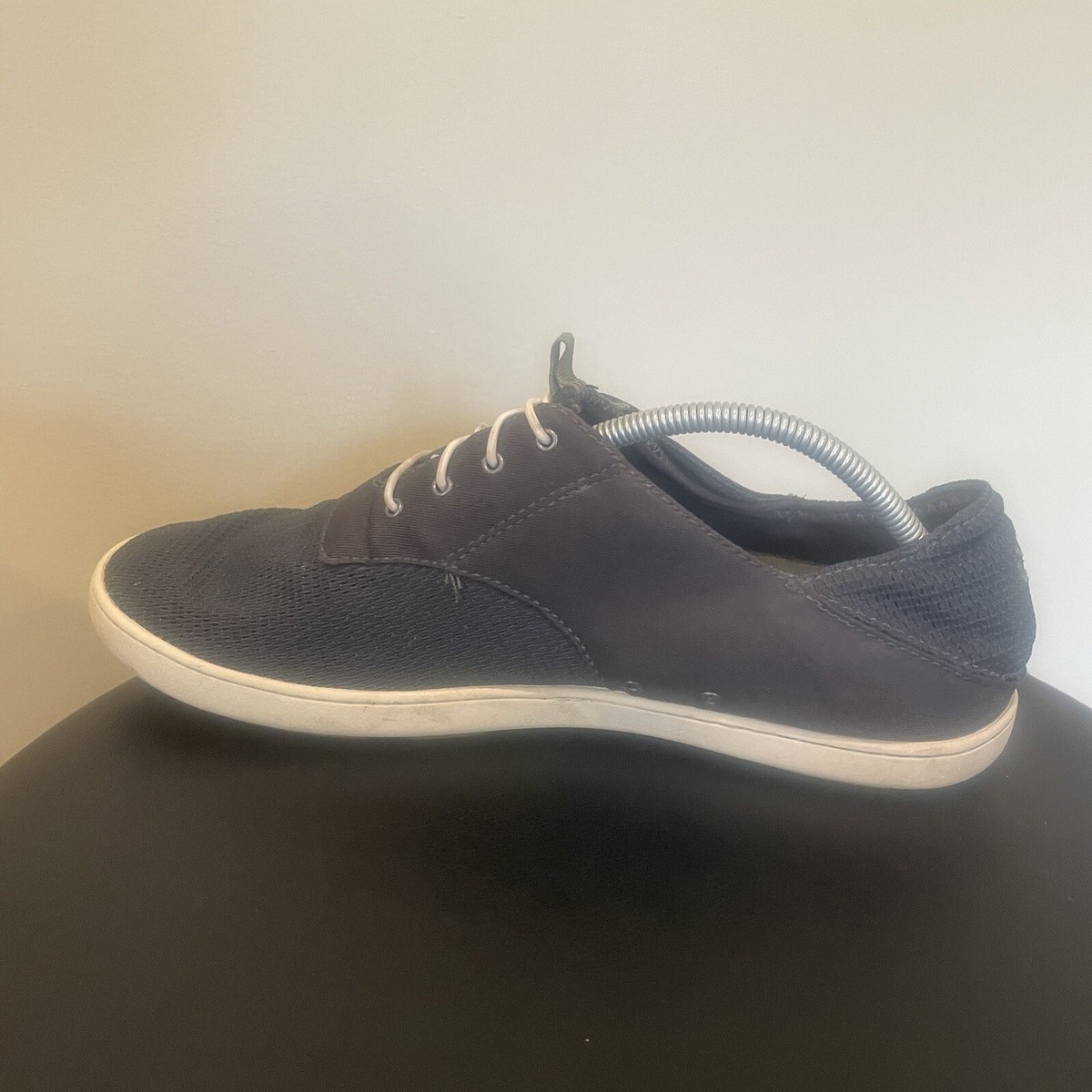 オオトロちゃん Olukai Men's Nohea Moku Dark Shadow Blue Shoes Sneakers