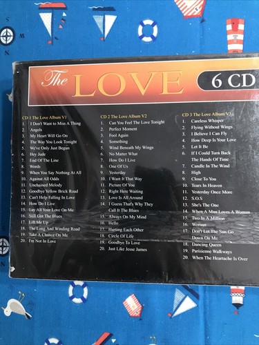 The Love Collection 6cd Set By Musicbank - Over 100 Love Songs NEW - Picture 3 of 4
