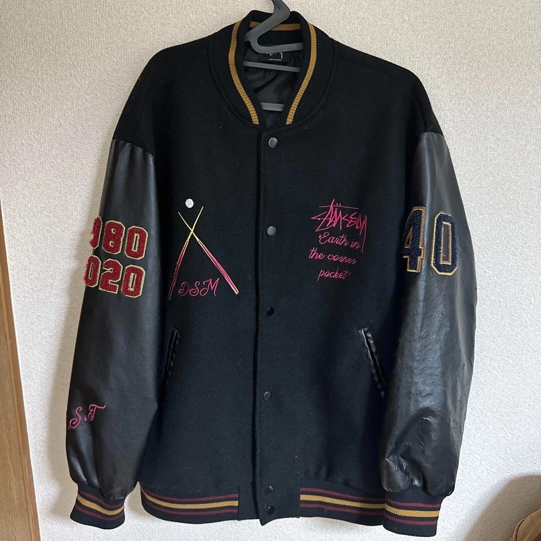STUSSY 40TH ANNIVERSARY IST VARSITY JACKET | eBay